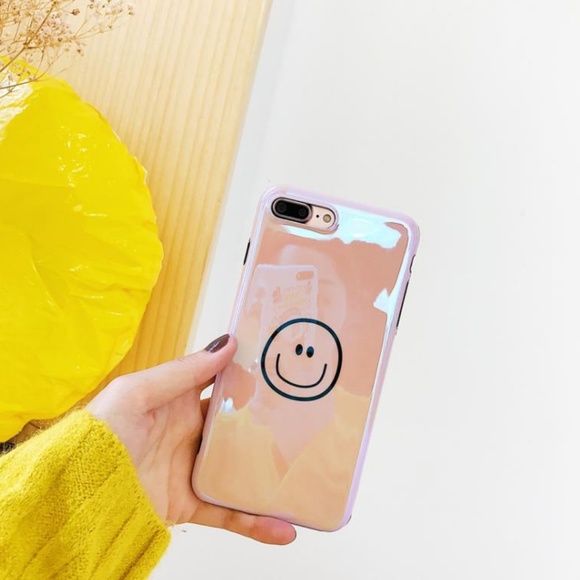 NEW iPhone Max/XR/XS/X/7/8/Plus Smiley Face Case - Picture 7 of 8